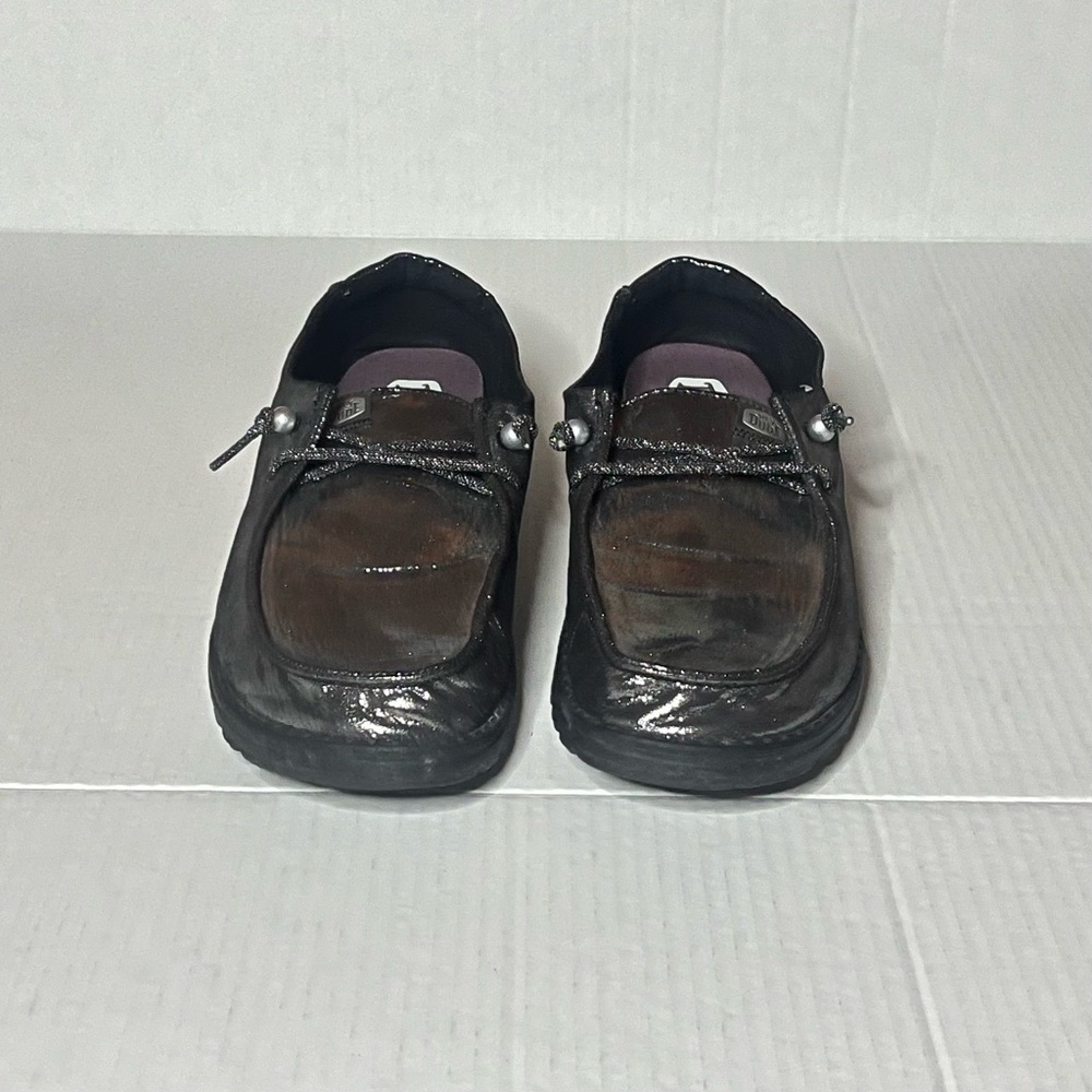 Hey Dude Metallic Loafers - Picture 4 of 10